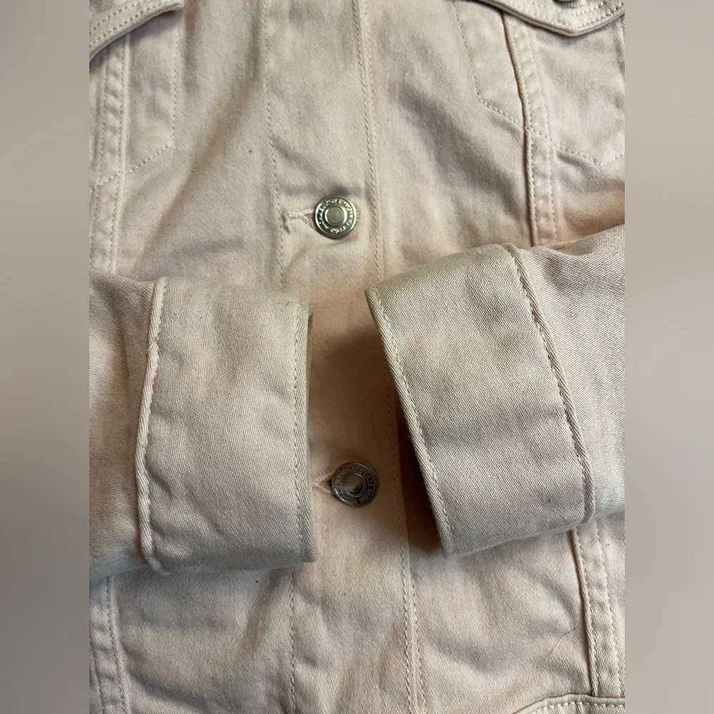 Michael Kors pale pink denim jacket